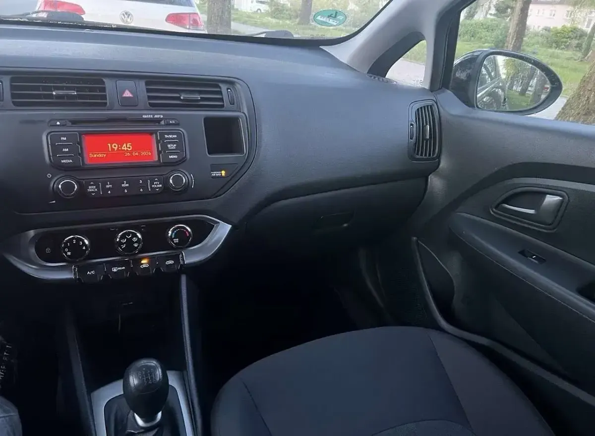 Gebraucht Kia Rio Edition 7 75 PS (55 kW) 2012 Schwarz Kleinwagen