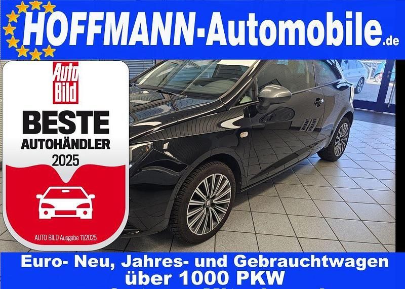 Schwarz (metallic) Gebraucht 2015 Seat Ibiza CONNECT Kleinwagen | 8.900 € (Teuer) - Bild 1/4