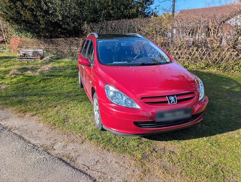 Gebraucht Peugeot 307 109 PS (80 kW) 2003 Rot Kombi
