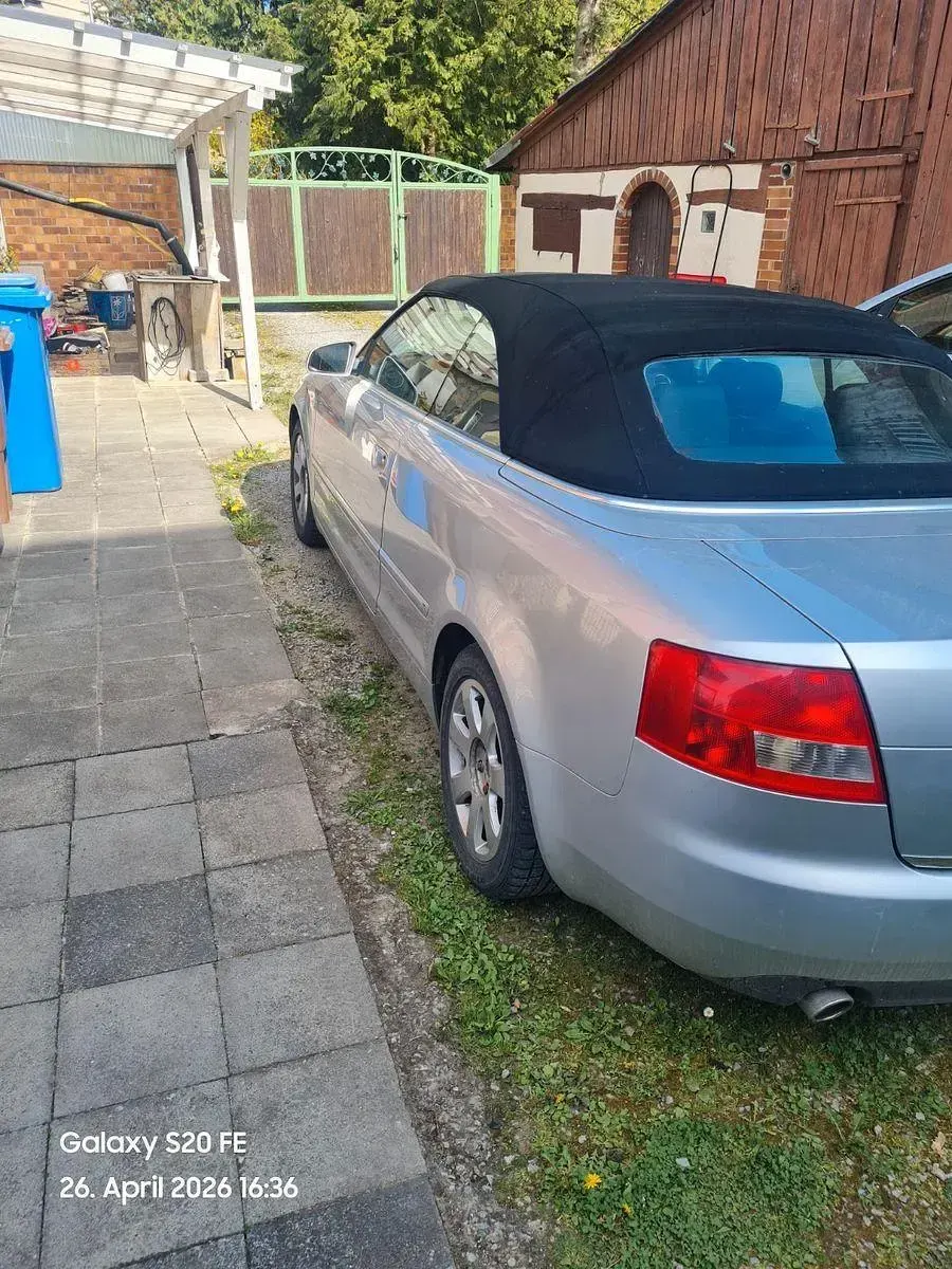 Gebraucht Audi A4 Cabriolet Sport 170 PS (125 kW) 2003 Silber Cabrio
