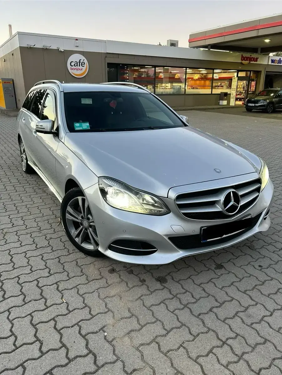 Brugt Mercedes E200 Advantage 136 HK (100 kW) 2013 Sølv Stationcar