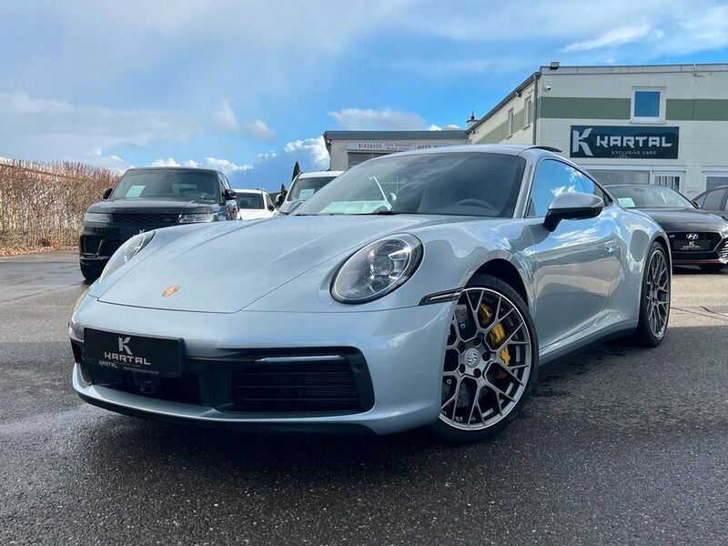 Silber Gebraucht 2019 Porsche 911 Carrera 4S Chrono Coupé | 124.990 € (Fairer Preis) - Bild 1/4