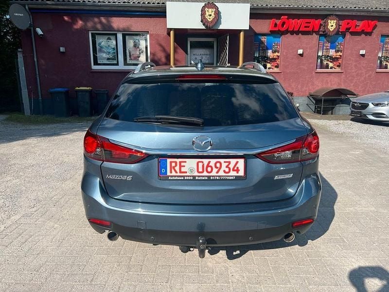 Gebraucht Mazda 6 Center-Line 150 PS (110 kW) 2014 Blau Kombi