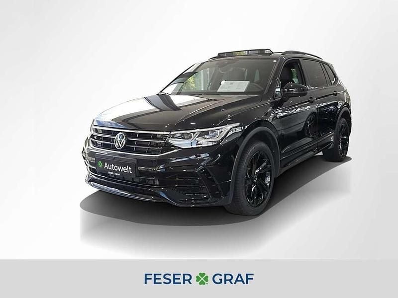 Deep black perleffekt Gebraucht 2024 VW Tiguan Allspace R-line SUV | 38.990 € (Guter Preis) - Bild 1/3