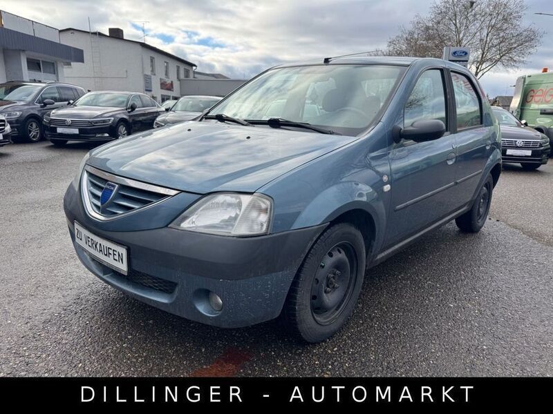 Blau Gebraucht 2008 Dacia Logan Limousine | 990 € (Fairer Preis) - Bild 1/4