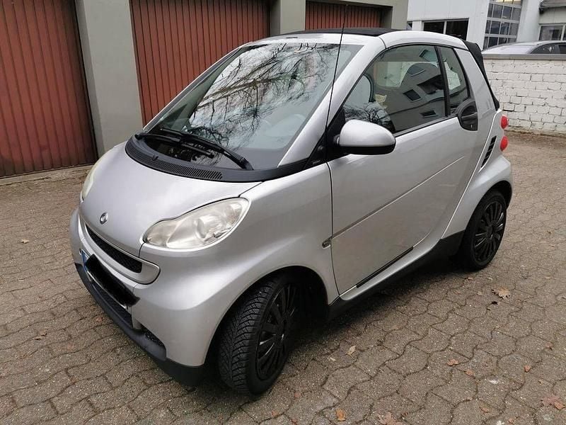 Gebraucht Smart ForTwo Cabrio Passion 71 PS (52 kW) 2009 Silber Cabrio