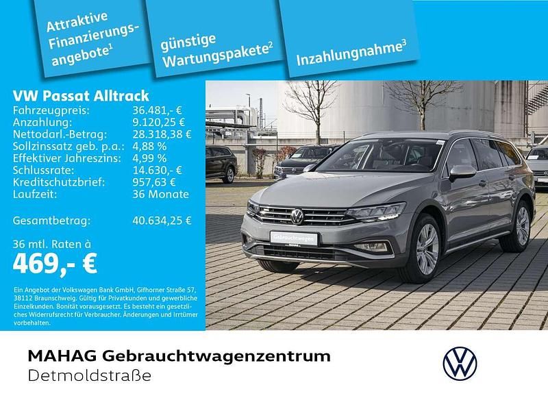 Mondsteingrau Gebraucht 2023 VW Passat Alltrack Kombi | 36.481 € (Etwas zu teuer) - Bild 1/2