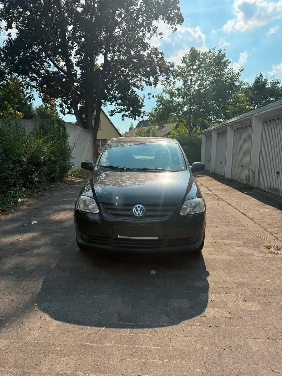 Gebraucht VW Fox 55 PS (40 kW) 2007 Schwarz Kleinwagen