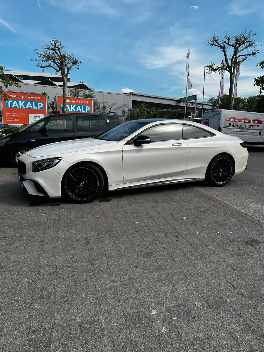 Gebraucht Mercedes S63 AMG AMG 612 PS (450 kW) 2018 Weiß Coupé