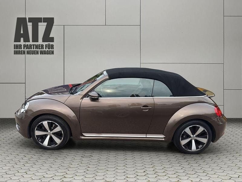 Braun Gebraucht 2013 VW Beetle Exclusive Cabrio | 14.499 € (Guter Preis) - Bild 1/4