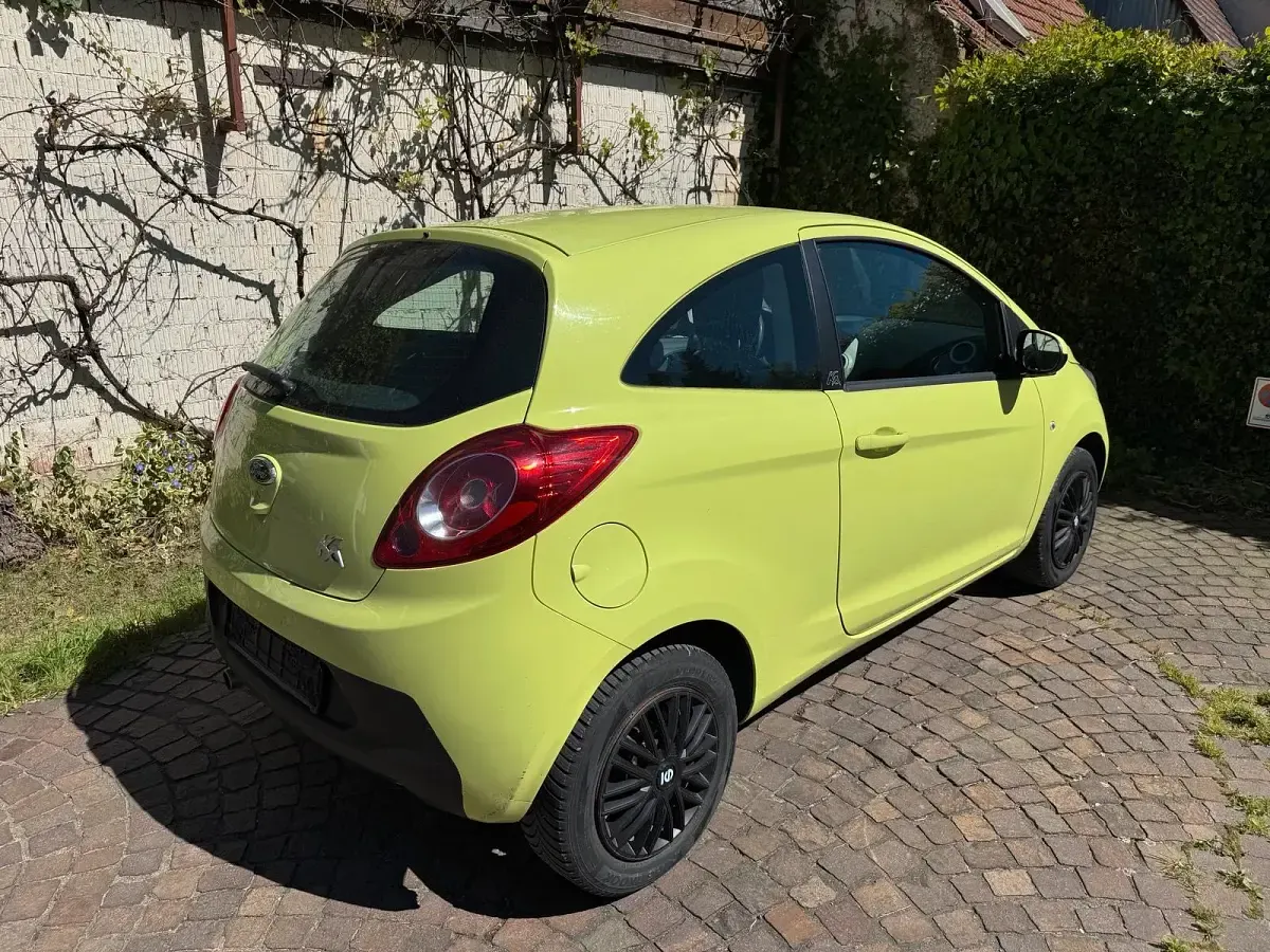 Second-hand Ford Ka 69 CP (50 kW) 2013 Verde Hatchback