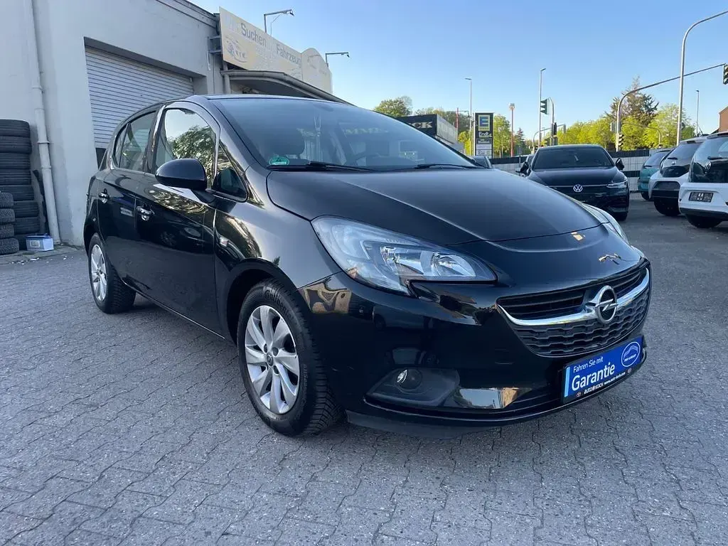 Używany Opel Corsa Edition 69 KM (50 kW) 2019 Czarny Hatchback