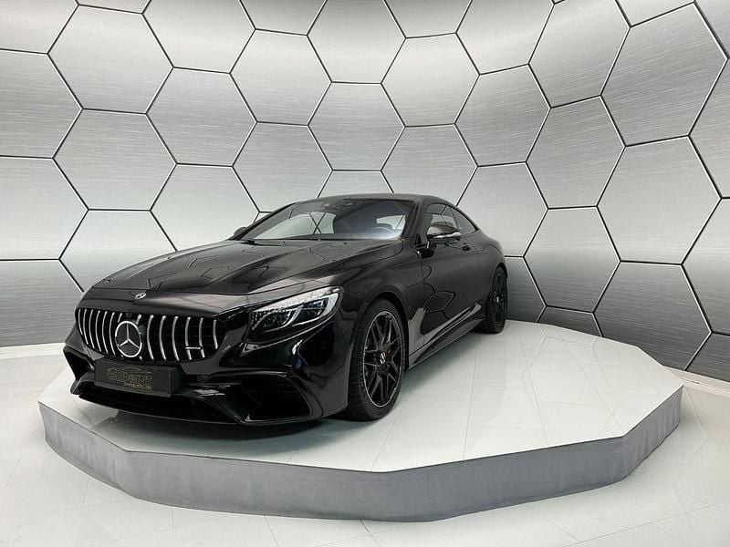 Schwarz Gebraucht 2018 Mercedes S63 AMG AMG Coupé | 133.990 € - Bild 1/4