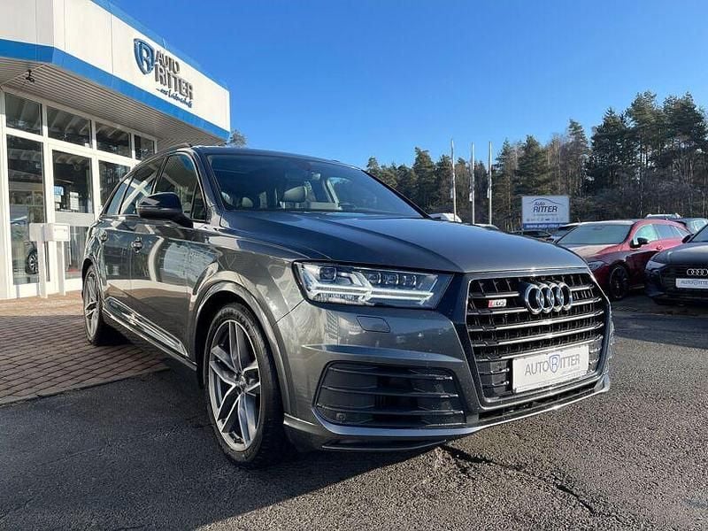 Daytonagrau perleffekt (metallic) Gebraucht 2018 Audi SQ7 Ambiente SUV | 42.890 € (Guter Preis) - Bild 1/4
