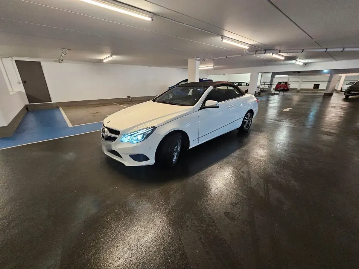 Second-hand Mercedes E200 Sport Edition 184 CP (135 kW) 2015 Alb Cabrio