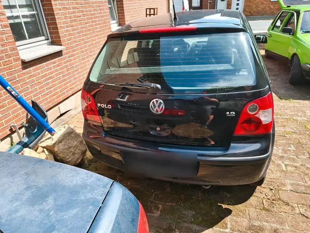 Gebraucht VW Polo 65 PS (47 kW) 2003 Schwarz Kleinwagen