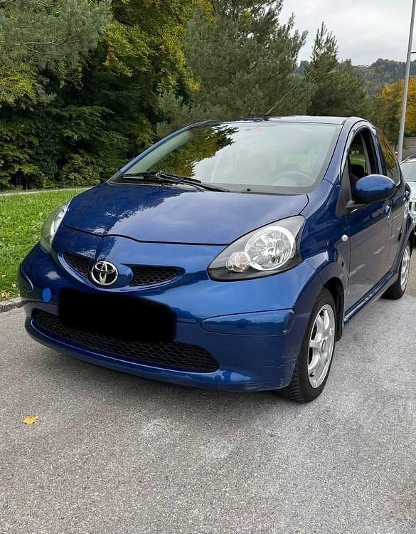 Blau Gebraucht 2007 Toyota Aygo Kleinwagen | 600 € (Superpreis) - Bild 1/4
