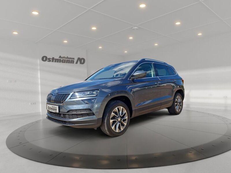 Grau met. Gebraucht 2022 Skoda Karoq Clever SUV | 28.660 € (Fairer Preis) - Bild 1/4