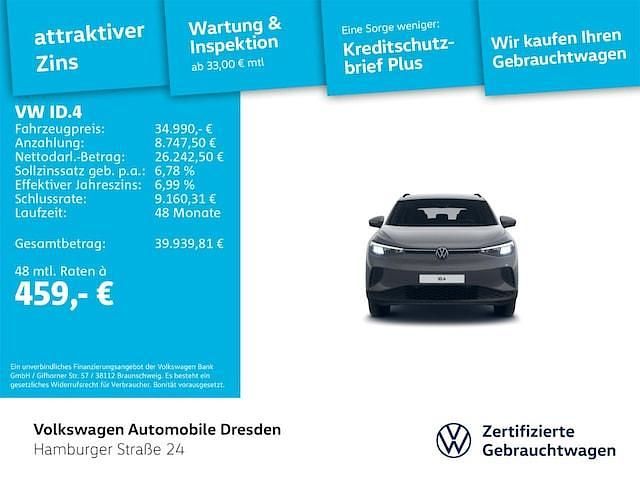 Gebraucht VW ID.4 Pro 210 kW (286 PS) 2024 Grau SUV