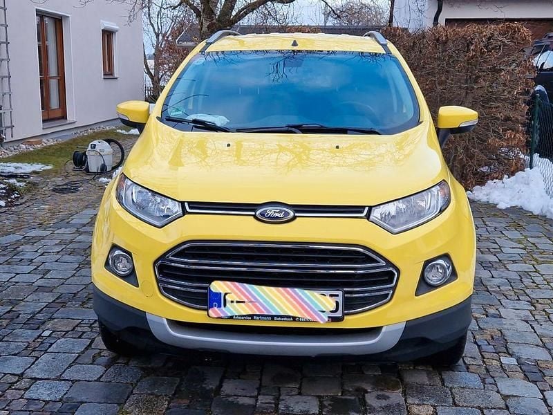 Gebraucht Ford Ecosport Titanium 111 PS (81 kW) 2016 Gelb SUV