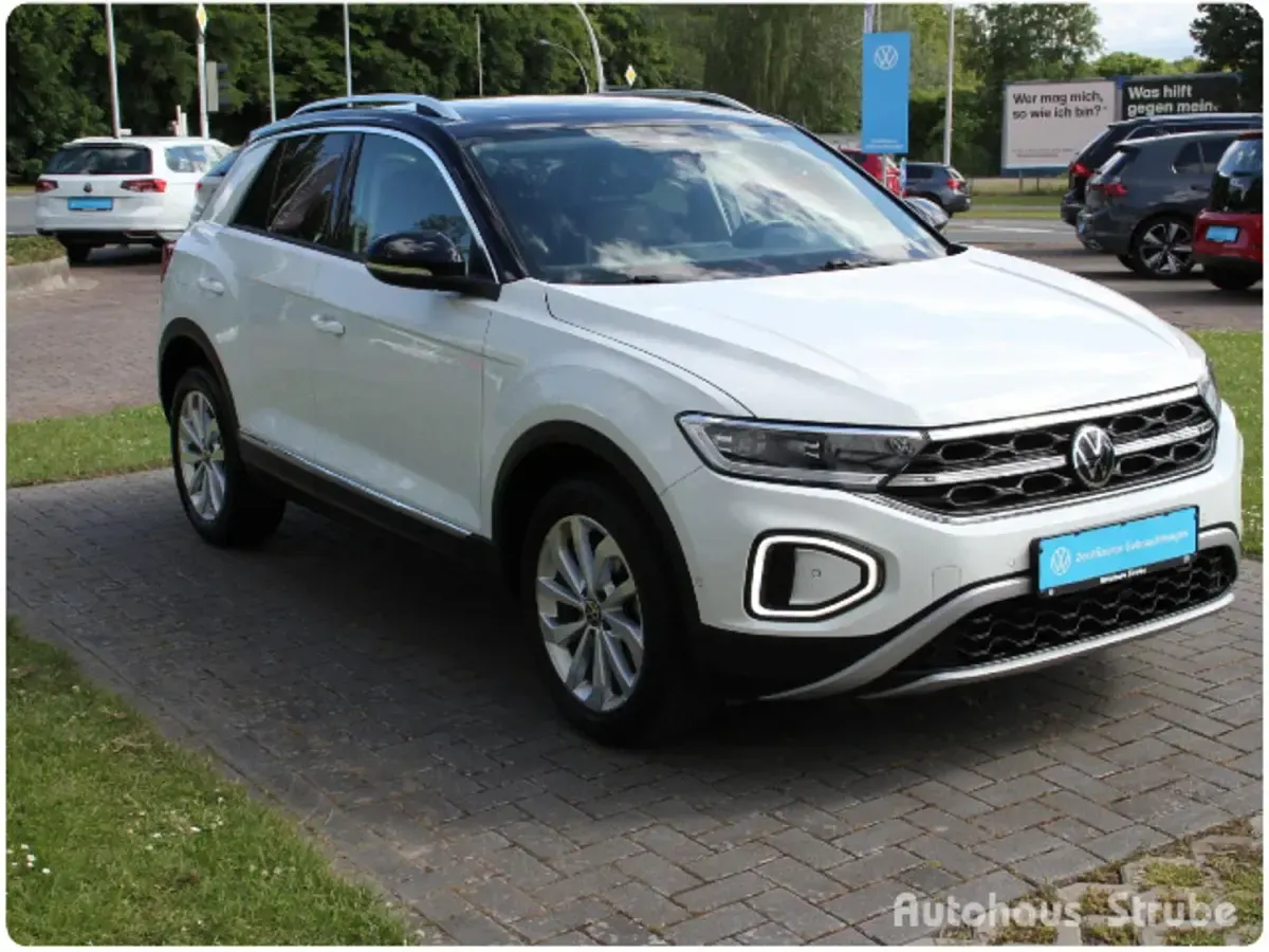 Gebraucht VW T-Roc Style 110 PS (80 kW) 2023 Weiß SUV