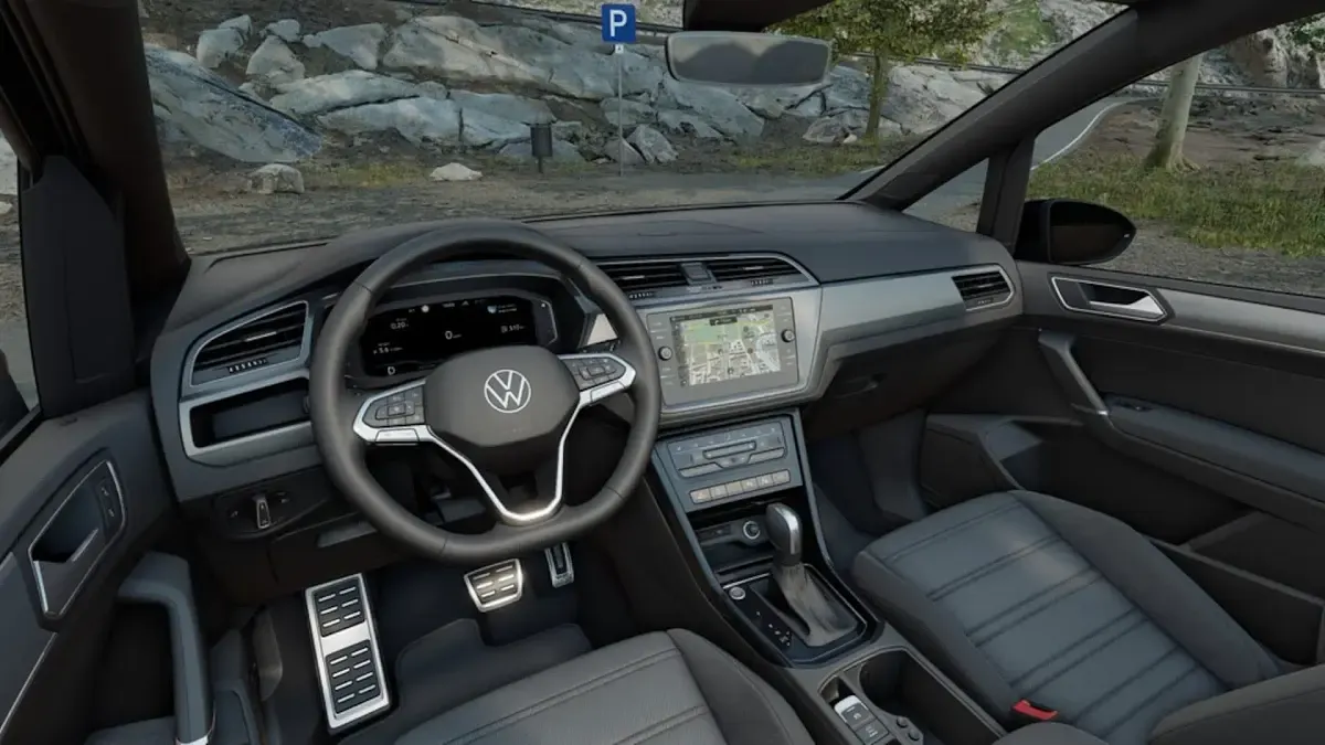 Gebraucht VW Touran R-line 150 PS (110 kW) 2025 Schwarz Van / Kleinbus