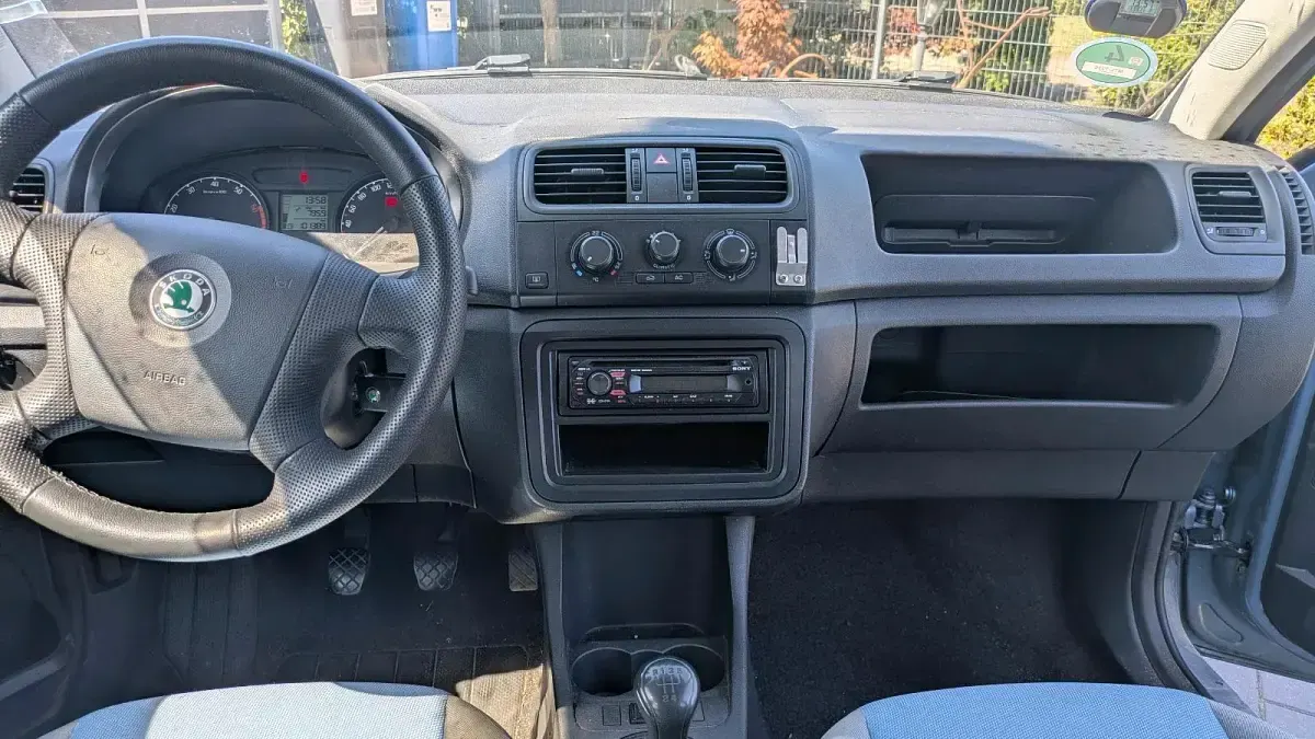 Gebraucht Skoda Roomster 70 PS (51 kW) 2007 Blau Van / Kleinbus