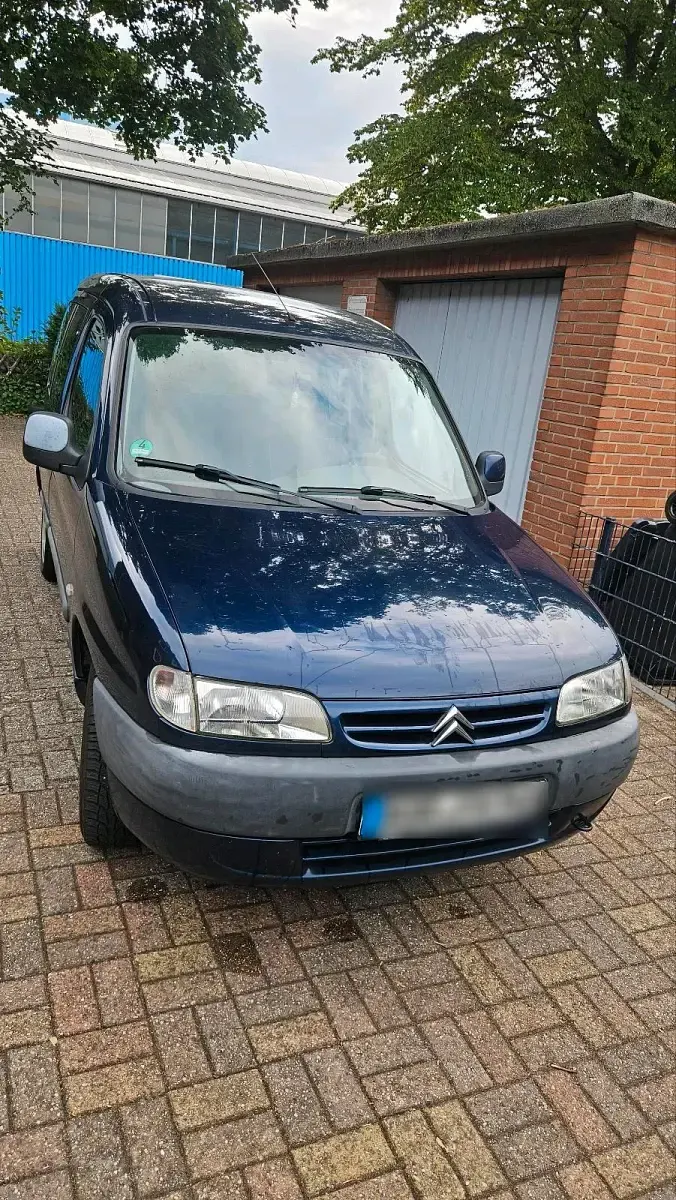 Gebraucht Citroën Berlingo 108 PS (79 kW) 2001 Blau Van / Kleinbus