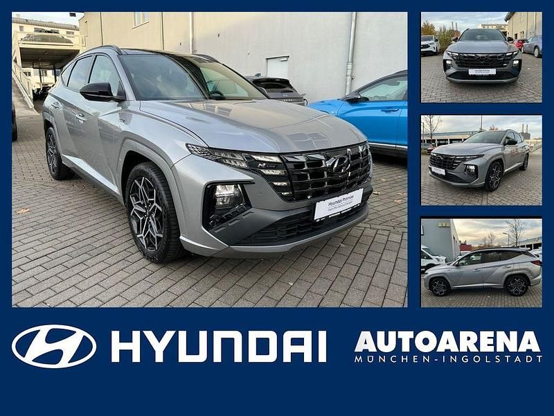 Shimmering silver / met Gebraucht 2023 Hyundai Tucson N Line SUV | 31.975 € (Fairer Preis) - Bild 1/4