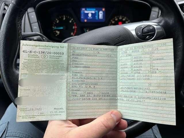 Second-hand Ford Transit Trend 155 CP (114 kW) 2017 Argintiu Monovolum