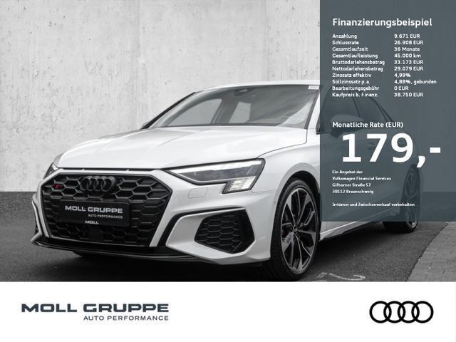 Ibisweiss Gebraucht 2023 Audi S3 Ambiente Limousine | 38.750 € (Guter Preis) - Bild 1/3
