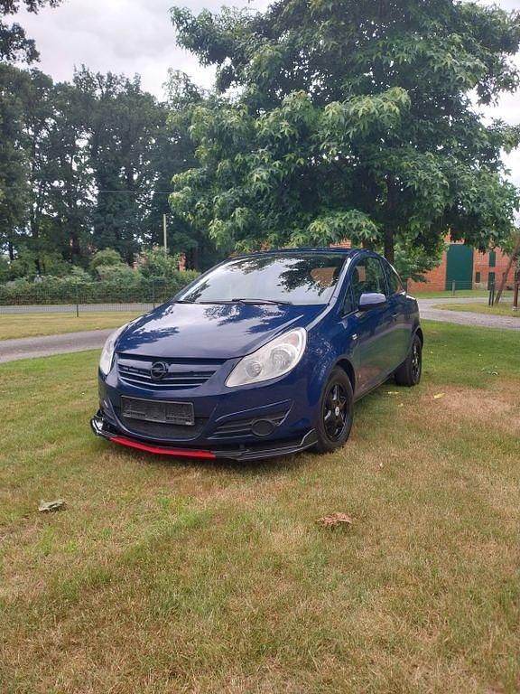 Blau Gebraucht 2009 Opel Corsa Edition Limousine | 2.200 € (Fairer Preis) - Bild 1/4