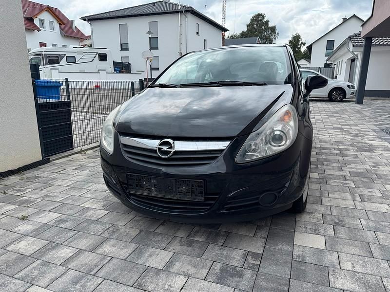 Schwarz Gebraucht 2008 Opel Corsa Kleinwagen | 1.550 € (Fairer Preis) - Bild 1/4