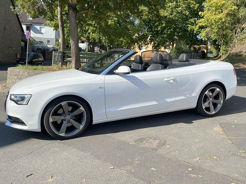 Gebraucht Audi A5 Cabriolet S-Line 177 PS (130 kW) 2014 Weiß Cabrio