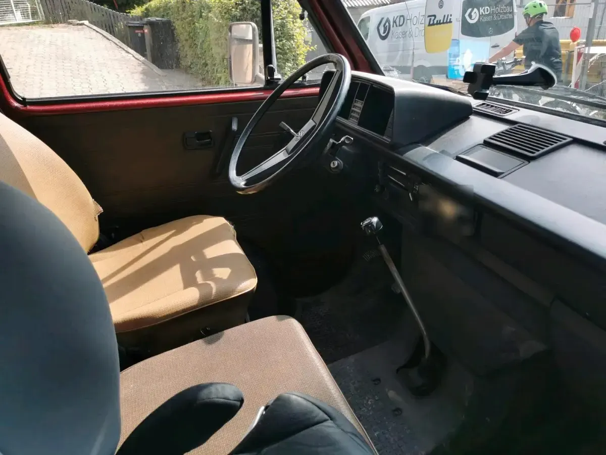 Gebraucht VW Multivan 50 PS (36 kW) 1984 Rot Van / Kleinbus