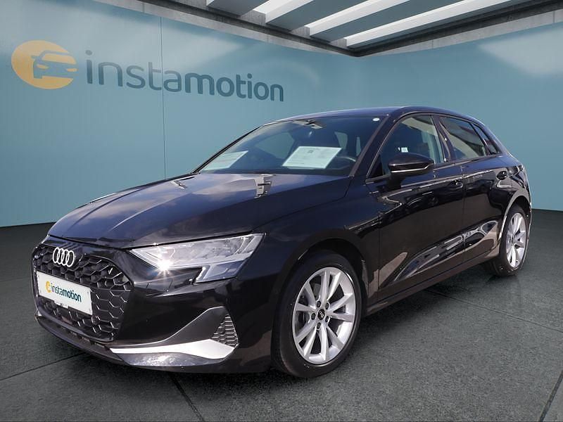 Schwarz Gebraucht 2025 Audi A3 Sportback Kleinwagen | 32.749 € (Fairer Preis) - Bild 1/4