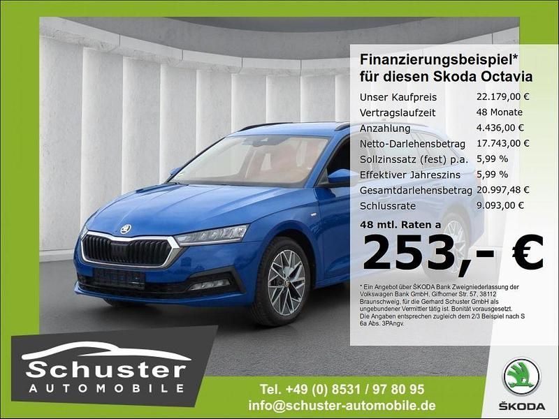 Blau Gebraucht 2023 Skoda Octavia Tour Kombi | 22.179 € (Guter Preis) - Bild 1/4