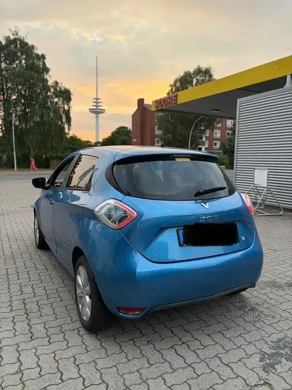 Gebraucht Renault Zoe Life 67 kW (92 PS) 2017 Blau Kleinwagen