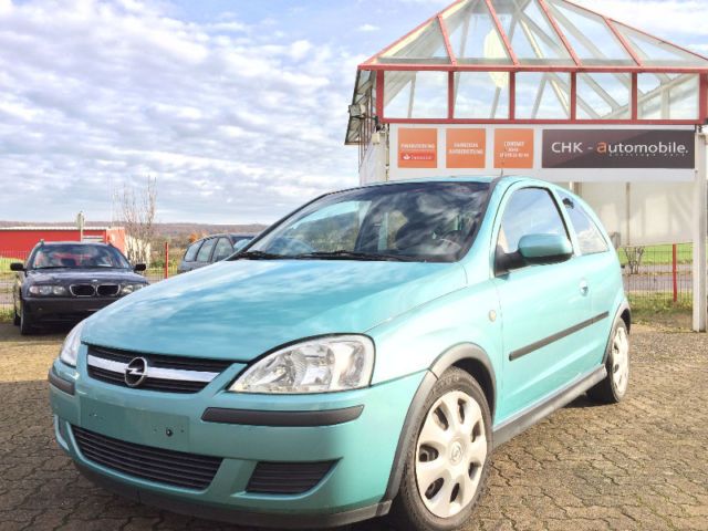 Gebraucht Opel Corsa 80 PS (58 kW) 2005 Blau metallic Kleinwagen