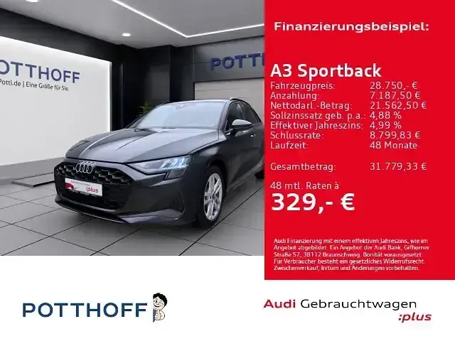 Gebraucht Audi A3 Ambiente 116 PS (85 kW) 2025 Limousine