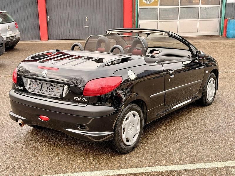 Gebraucht Peugeot 206 CC Platinum 109 PS (80 kW) 2002 Schwarz Cabrio