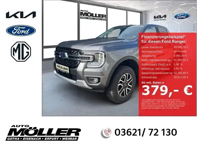 Second-hand Ford Ranger Limited 170 CP (125 kW) 2025 Pickup
