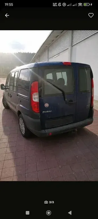 Brugt Fiat Doblò 105 HK (77 kW) 2009 Blå MPV