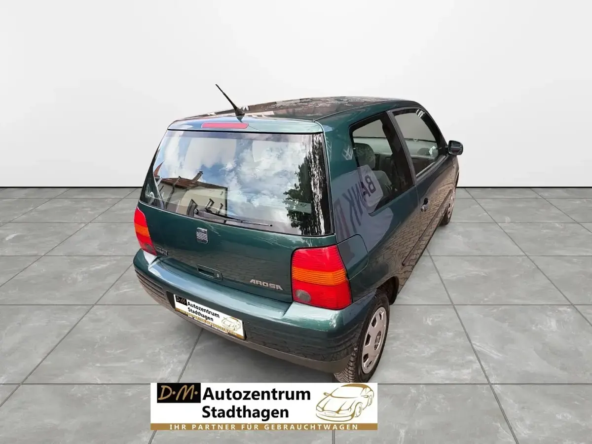 Brugt Seat Arosa 50 HK (36 kW) 1998 Grøn Hatchback