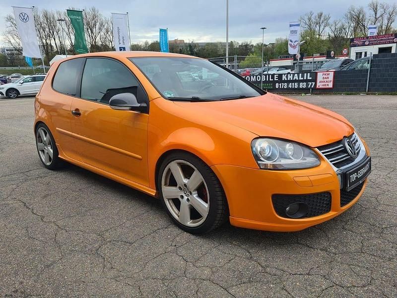 Orange Gebraucht 2006 VW Golf V Limousine | 7.950 € - Bild 1/4