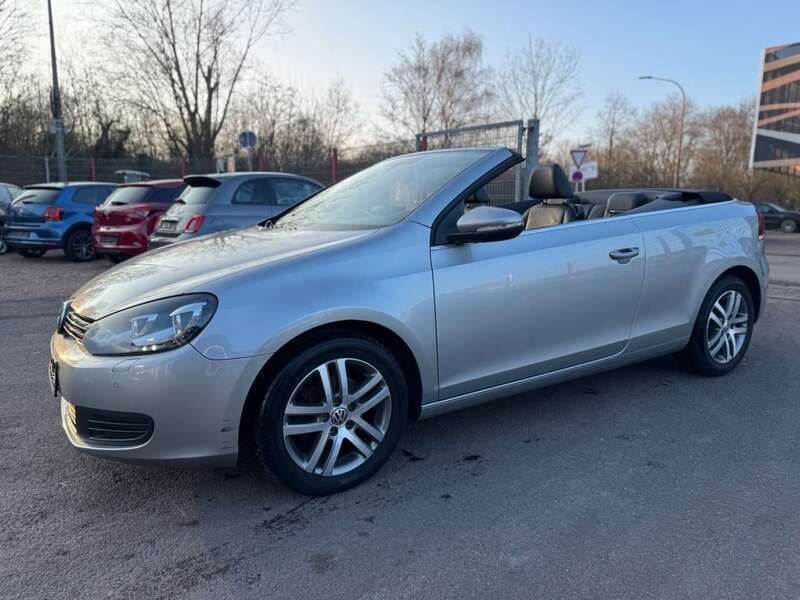 Silber Gebraucht 2012 VW Golf Cabriolet Cabrio | 4.999 € (Superpreis) - Bild 1/4