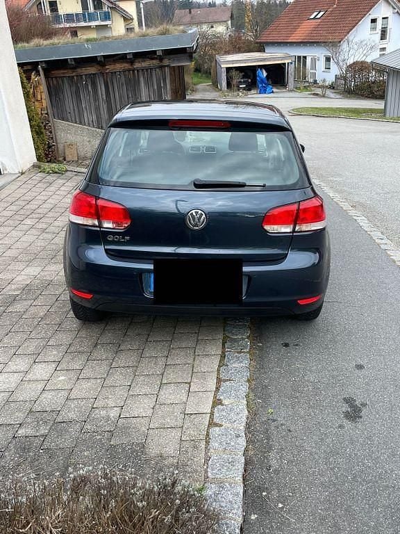 Gebraucht VW Golf VI Trendline 80 PS (58 kW) 2009 Blau Kleinwagen