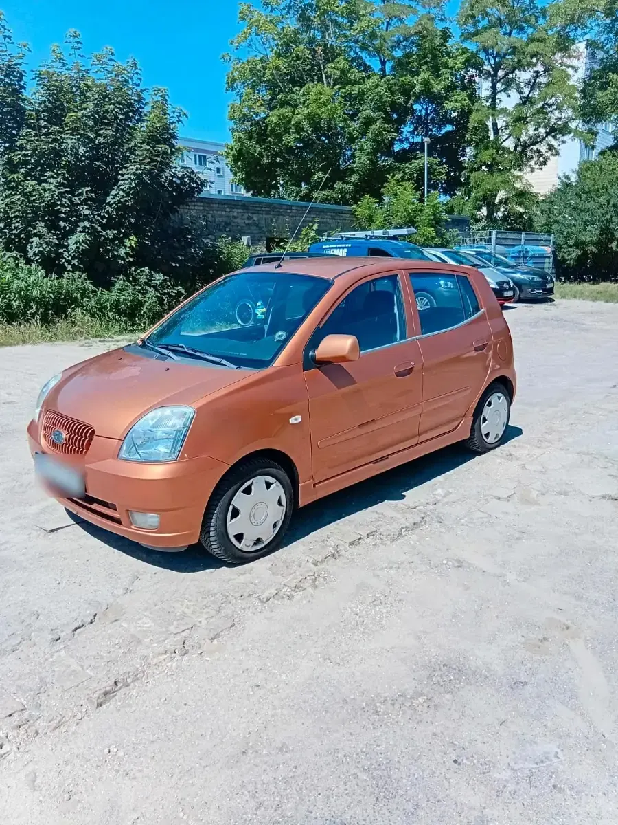 Gebraucht Kia Picanto 65 PS (47 kW) 2004 Orange Kleinwagen