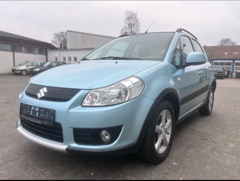 Blau Gebraucht 2008 Suzuki SX4 Club SUV | 4.999 € (Etwas zu teuer) - Bild 1/4
