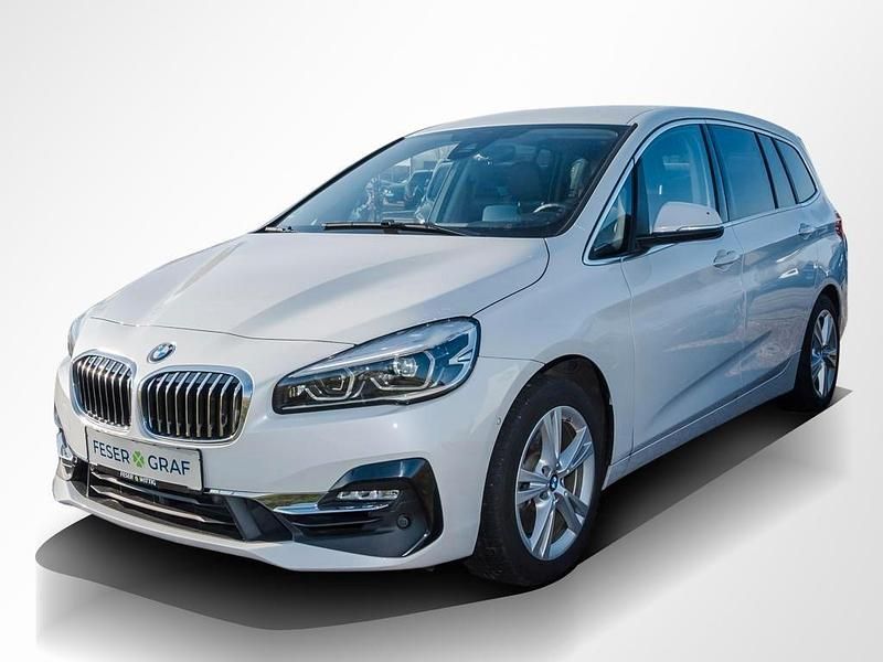 Gebraucht BMW 220 Gran Tourer Luxury Line 192 PS (141 kW) 2020 Weiß Van / Kleinbus